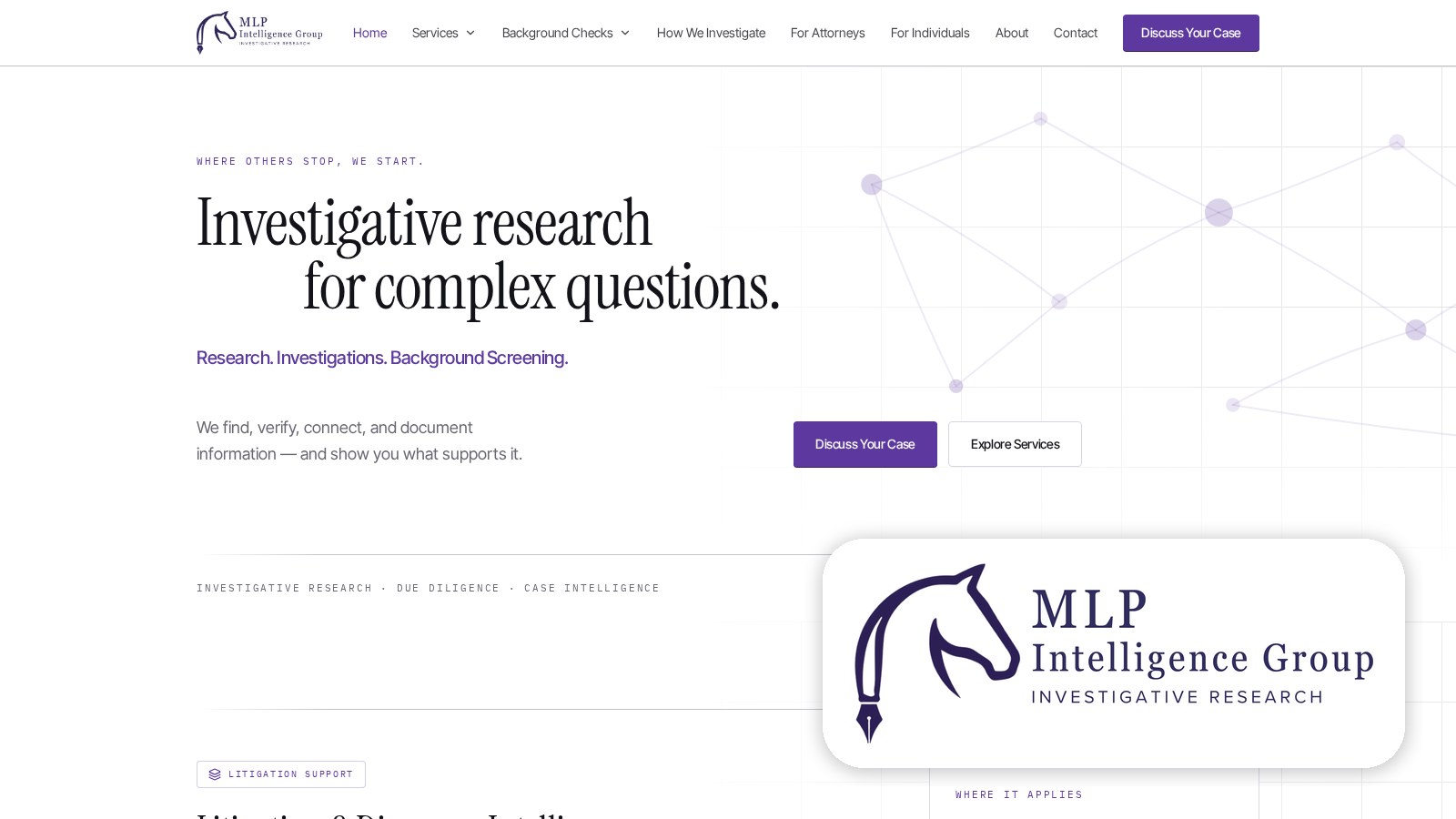 MLP Intelligence Group preview
